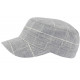 Casquette Armee Militaire Gris Bleu Rayures Blanches Aincy CASQUETTES Léon montane