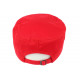 Casquette Militaire Rouge Design Armee Tendance Koss CASQUETTES Nyls Création