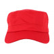 Casquette Militaire Rouge Design Armee Tendance Koss CASQUETTES Nyls Création