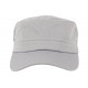 Casquette Militaire Gris Clair Classe Design Armee Tendance Koss CASQUETTES Nyls Création