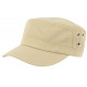 Casquette Militaire Marron Sable Classe Design Armee Tendance Kleyms CASQUETTES Nyls Création