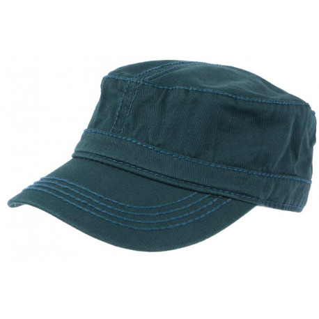 Casquette Militaire Bleu Canard Army Tendance Cliff CASQUETTES Léon montane