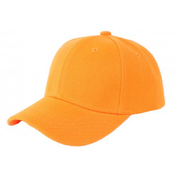 Casquette Enfant Orange Fashion Baseball Kizly de 6 a 11 ans Casquette Enfant Nyls Création