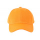 Casquette Enfant Orange Fashion Baseball Kizly de 6 a 11 ans Casquette Enfant Nyls Création