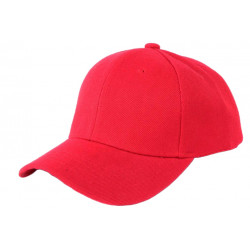 Casquette Enfant Rouge Tendance Baseball Kizly de 6 a 11 ans Casquette Enfant Nyls Création