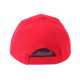 Casquette Enfant Rouge Tendance Baseball Kizly de 6 a 11 ans Casquette Enfant Nyls Création