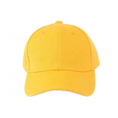 Casquette Enfant Jaune Tendance Fashion Baseball Kizly de 6 a 11 ans Casquette Enfant Nyls Création