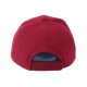 Casquette Enfant Bordeaux Rouge Tendance Baseball Kizly de 6 a 11 ans Casquette Enfant Nyls Création