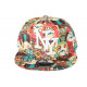 Casquette Enfant Manga Blanche Orange SnapBack NY Garçon Fille 7 a 11 ans ANCIENNES COLLECTIONS divers