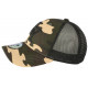 Casquette Filet Camouflage Verte Noire Marron Baseball Trucker NY Gybz CASQUETTES Hip Hop Honour