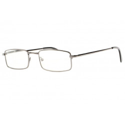 Lunettes de lecture rectangles metal argent Reyx Lunettes Loupes New Time