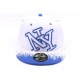 Snapback NY blanche et bleu tag ANCIENNES COLLECTIONS divers