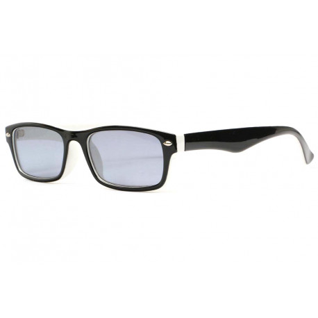 Lunettes Loupe Solaire Noires et Blanches Classes et Confortables Sany Lunettes Loupe Solaire Loupea