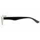 Lunettes Loupe Solaire Noires et Blanches Classes et Confortables Sany Lunettes Loupe Solaire Loupea