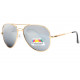 Lunettes de soleil polarisees Miroir Argent Monture Aviateur Fury LUNETTES SOLEIL Eye Wear