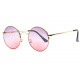 Lunettes de Soleil Violettes et Roses Rondes Tendance Obladi LUNETTES SOLEIL Eye Wear