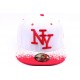 Snapback NY blanche et rouge façon Tag ANCIENNES COLLECTIONS divers