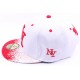 Snapback NY blanche et rouge façon Tag ANCIENNES COLLECTIONS divers