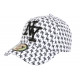 Casquette NY Blanche et Noire Graphisme New York Fashion Baseball Avenue CASQUETTES Hip Hop Honour