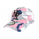Casquette Enfant Camouflage Rose et Bleue Baseball NY Militaire Marchy 7 a 12 ans ANCIENNES COLLECTIONS divers