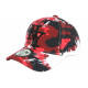 Casquette Enfant Camouflage Rouge et Noire Baseball NY Militaire Marchy 7 a 12 ans ANCIENNES COLLECTIONS divers