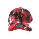 Casquette Enfant Camouflage Rouge et Noire Baseball NY Militaire Marchy 7 a 12 ans ANCIENNES COLLECTIONS divers