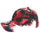 Casquette Enfant Camouflage Rouge et Noire Baseball NY Militaire Marchy 7 a 12 ans ANCIENNES COLLECTIONS divers