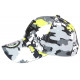 Casquette Enfant Camouflage Vert Anis et Grise Baseball NY Militaire Marchy 7 a 12 ans ANCIENNES COLLECTIONS divers