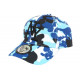 Casquette Enfant Camouflage Bleue et Blanche Baseball NY Militaire Marchy 7 a 12 ans ANCIENNES COLLECTIONS divers