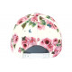 Casquette Enfant Blanche Fleurs Roses Baseball NY Bali de 7 à 12 ans ANCIENNES COLLECTIONS divers