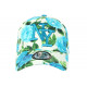 Casquette NY Bleue Fleurs Blanches Baseball Tendance Bora ANCIENNES COLLECTIONS divers