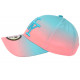 Casquette NY Rose en Degrade Bleu Classe et Tendance Baseball Renbo ANCIENNES COLLECTIONS divers