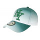 Casquette NY Verte et Blanche Classe et Fashion Baseball Renbo ANCIENNES COLLECTIONS divers