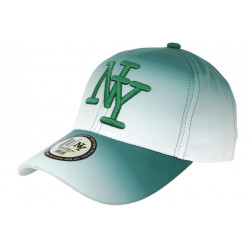 Casquette NY Verte et Blanche Classe et Fashion Baseball Renbo ANCIENNES COLLECTIONS divers