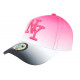 Casquette NY Rose et Noire Classe et Tendance Baseball Renbo ANCIENNES COLLECTIONS divers