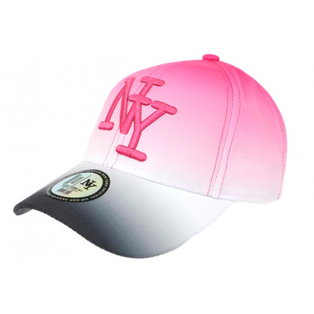 Casquette NY Rose et Noire Classe et Tendance Baseball Renbo ANCIENNES COLLECTIONS divers