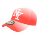 Casquette NY Rouge et Blanche Classe et Fashion Baseball Renbo ANCIENNES COLLECTIONS divers