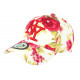 Casquette NY Rouges et Blanche a Fleurs Baseball Tendance Bora ANCIENNES COLLECTIONS divers