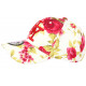 Casquette NY Rouges et Blanche a Fleurs Baseball Tendance Bora ANCIENNES COLLECTIONS divers