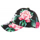 Casquette Enfant Noire Fleurs Roses Fashion Baseball NY Capri de 7 à 12 ans ANCIENNES COLLECTIONS divers