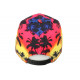 Casquette NY Rouge et Jaune Tropical Beach Night Baseball Fashion ANCIENNES COLLECTIONS divers