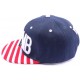 Casquette Snapback YMCMB bleu façon drapeau US ANCIENNES COLLECTIONS divers