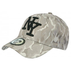 Casquette NY militaire Grise Classe Baseball Tendance Kaptain ANCIENNES COLLECTIONS divers