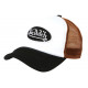 Casquette Von Dutch Blanche et Marron Baseball FAO M White ANCIENNES COLLECTIONS divers