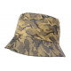 Chapeau Bob Militaire Dore et Bleu Camouflage Armee Fashion Boby BOB Hip Hop Honour