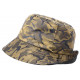 Chapeau Bob Militaire Dore et Bleu Camouflage Armee Fashion Boby BOB Hip Hop Honour