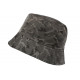 Chapeau Bob Militaire Gris et Noir Camouflage Armee Tendance Boby BOB Hip Hop Honour