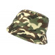 Chapeau Bob Militaire Vert et Marron Camouflage Armee Tendance Boby BOB Hip Hop Honour