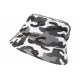 Chapeau Bob Militaire Blanc et Noir Camouflage Armee Fashion Boby BOB Hip Hop Honour