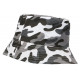 Chapeau Bob Militaire Blanc et Noir Camouflage Armee Fashion Boby BOB Hip Hop Honour